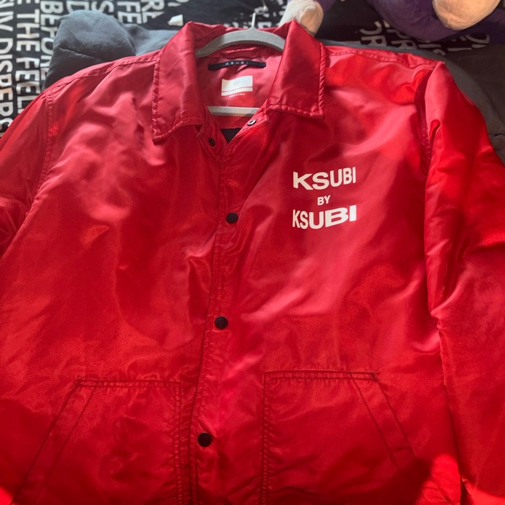 Ksubi Bold Red Men's Shirt Jacket